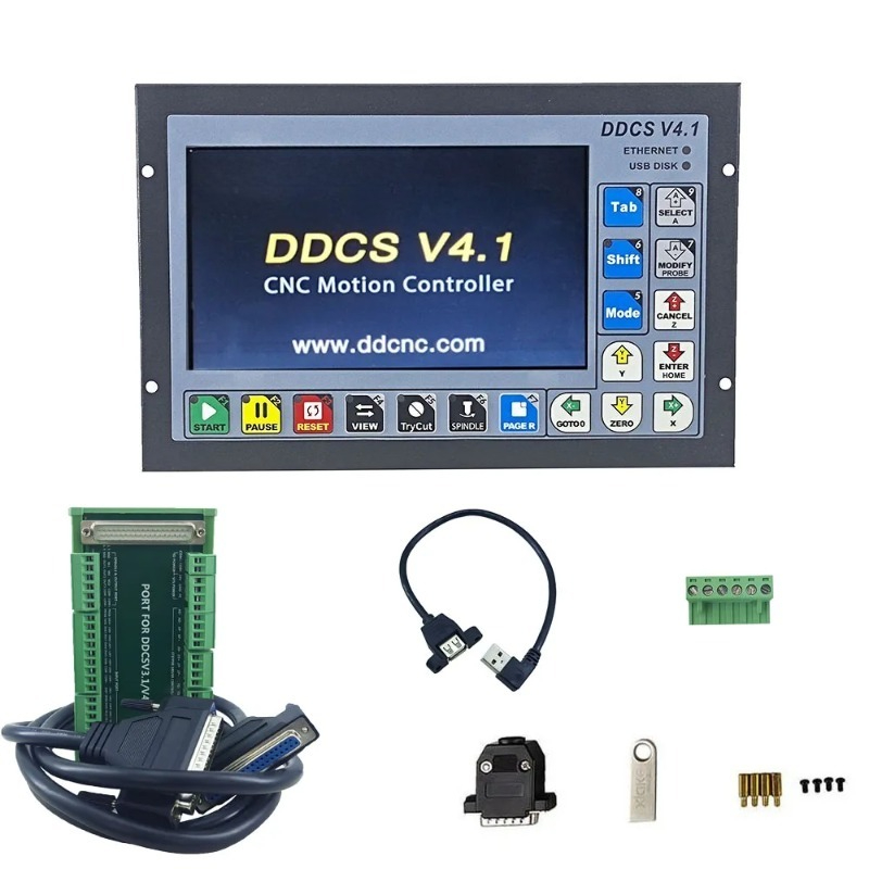 DDCS V4.1 Standalone Motion Co - Ddcs V4.1 4 Axis Cnc Offline Controller 评论和价格
