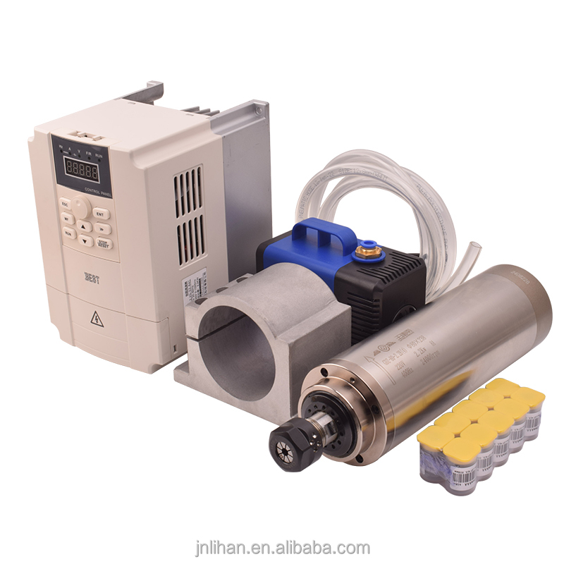 GDZ 2.2KW 220V Water Cooled CN - 2.2Kw Water Cooled Spindle Kit Vfd 评论和价格