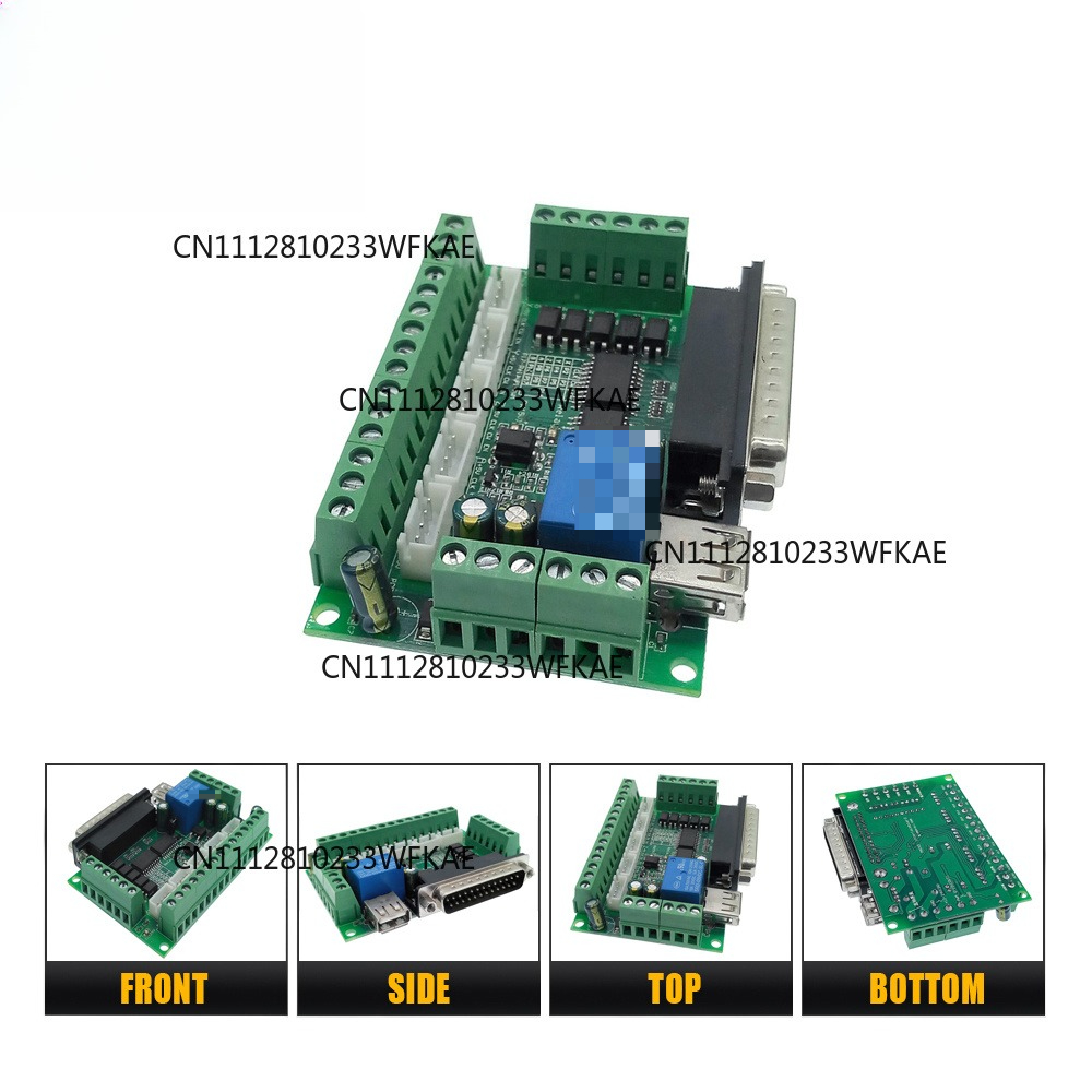 Breakout Board CNC DB25 MACH3  - 5 Axis Cnc Breakout Board Interface Mach3 评论和价格